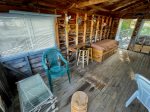 Access to Boat House on Dock w/ Day Bed